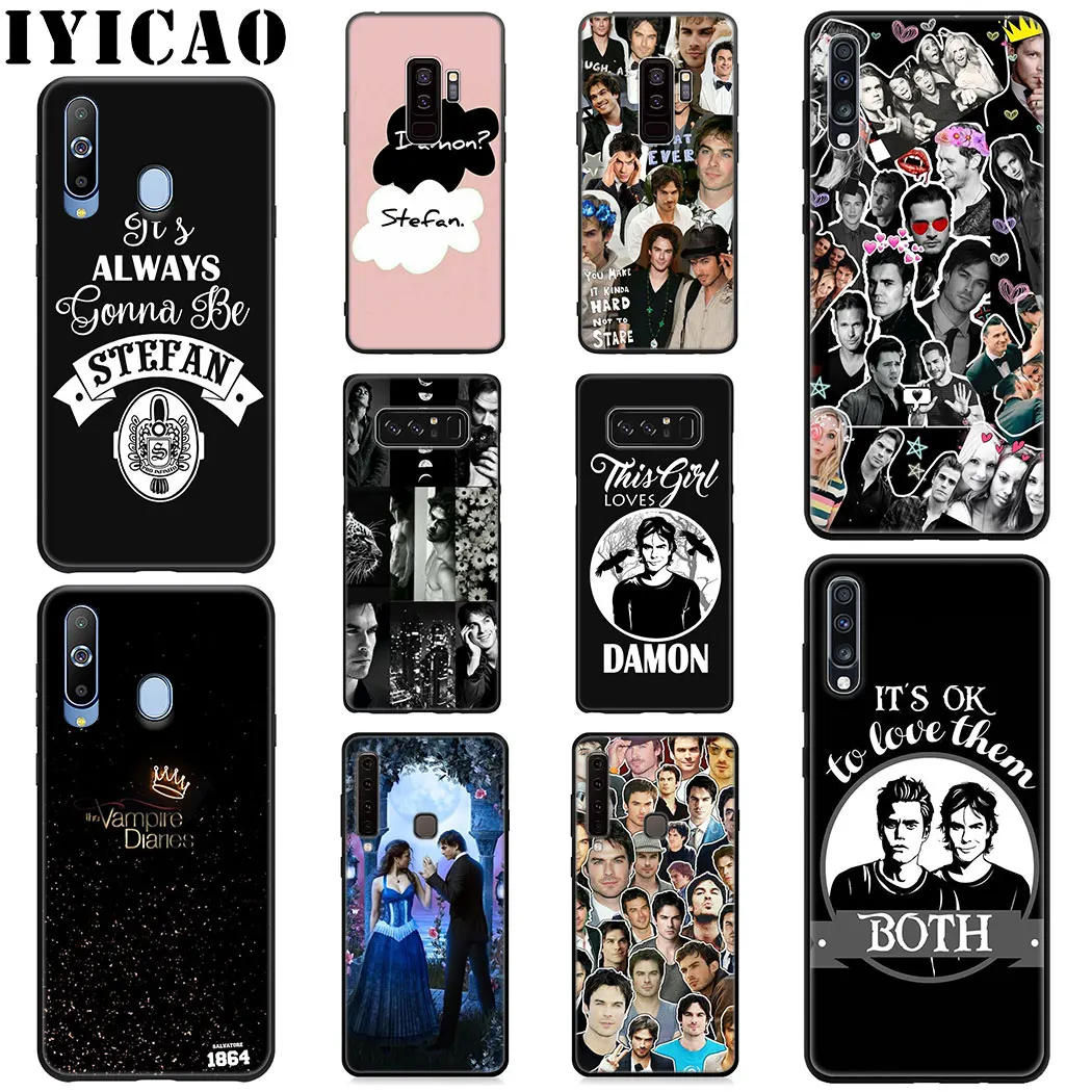 IYICAO вампира Дневники силиконовый мягкий чехол для samsung A10 A20 A30 A40 A50 A60 A70 M10 M20 M30 M40