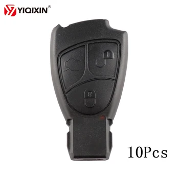 Keyforkess10Pcs 2/3/4 Tasto Chiave A Distanza Borsette Per Mercedes Benz C B Classe E W203 W211 W204 YU BN CLS CLK Auto Caso di Sostituzione Chiave