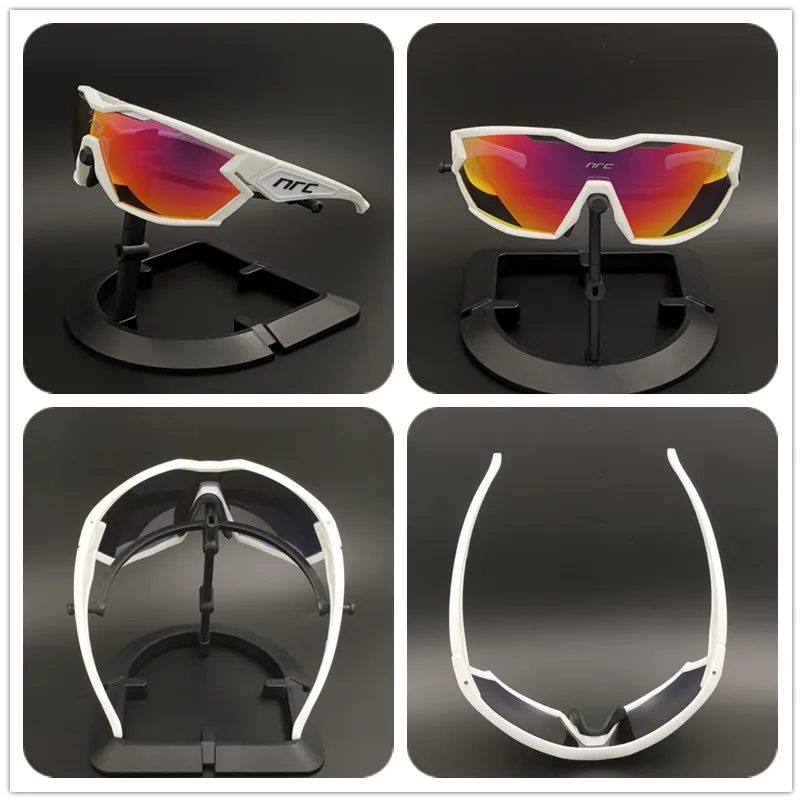 new Photochromic cycling glasses adjustable 3 lens road bike sunglasses women outdoor goggle sport bicycle eyewear accessories