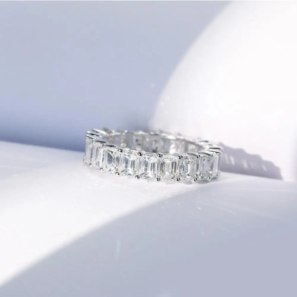 925 серебряные кольца для помолвки, обручальные кольца, Размер 5,6, 7,8, 9,10, 11,12