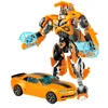 hot Sale 18.5cm arrival new Big Classic Transformation Plastic Robot Cars Action TOY Figures Kids Education With Best Gifts Kids ► Photo 3/6
