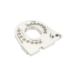 Premium CNC Aluminum Alloy Motor Mount - Enhanced Upgrade Parts (Silver)