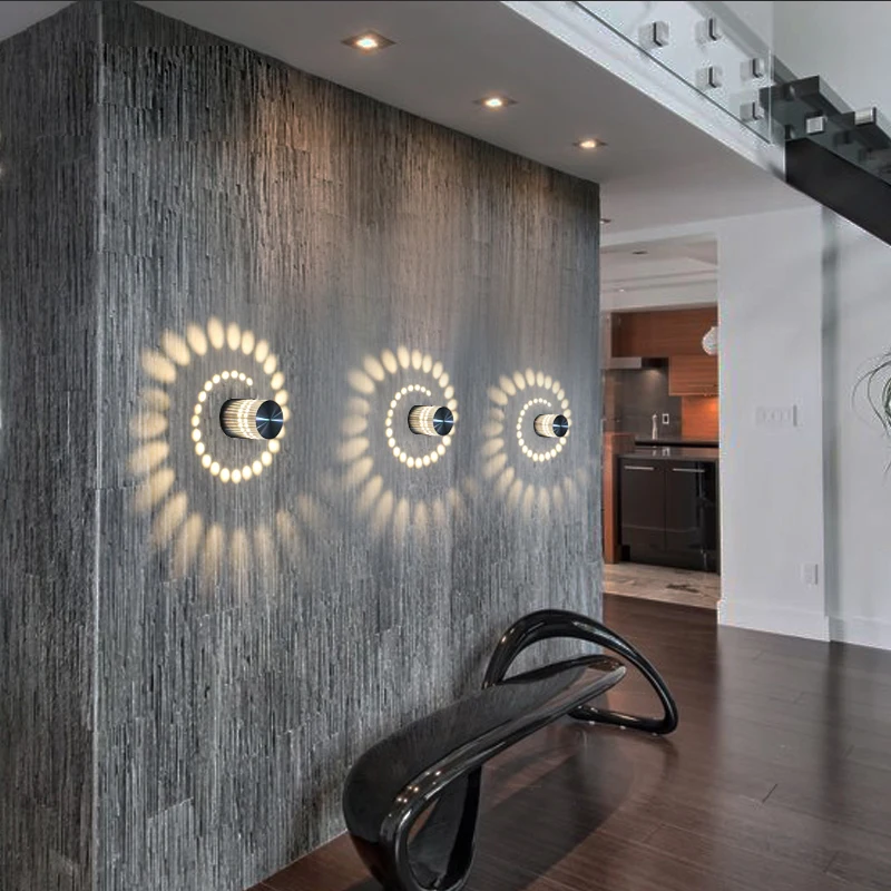 Led Wall Sconce Light for wall sconces light,led wall lamp,wall lamp 3W AC110V 220V RGB Corridor Light Party KTV Bar Home Decoration