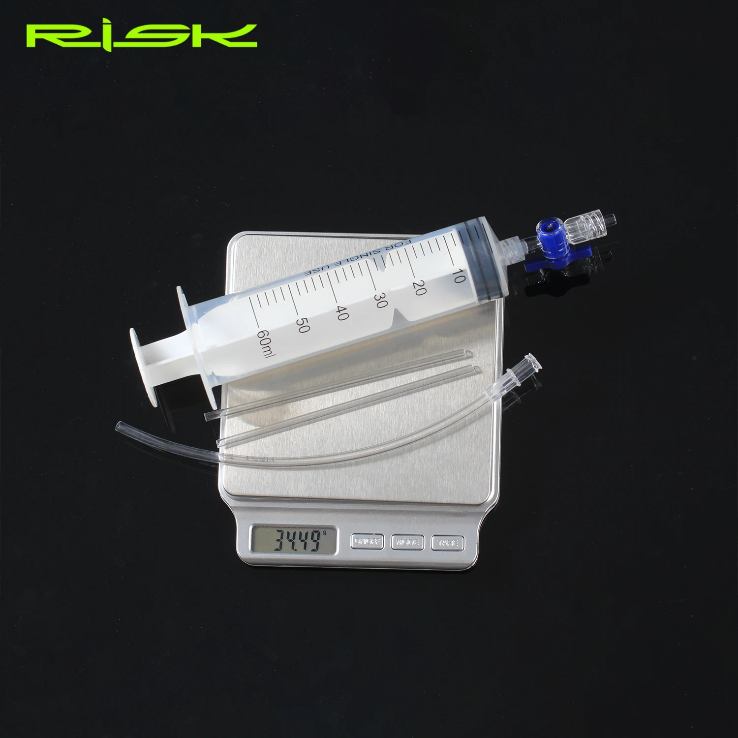 Bicycle Tubeless Tyre Sealant Injector Tool Cycling Bike Injection Schrader Presta Valve Core Removal Tool RISK RL225 bicycle valve core remover bicycle valve tool