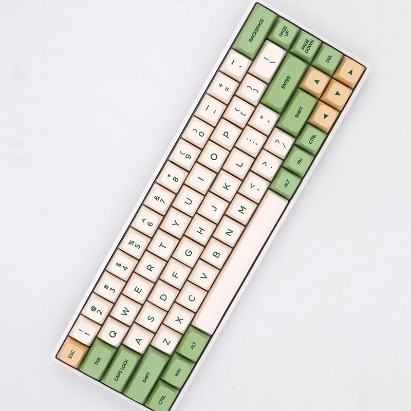 Keypro Fontes Retrô Etermotérmicos Fontes de Sublimação Pbt para Teclado Mecânico Usb com Fio e Botões Cherry mx - Imagem 5