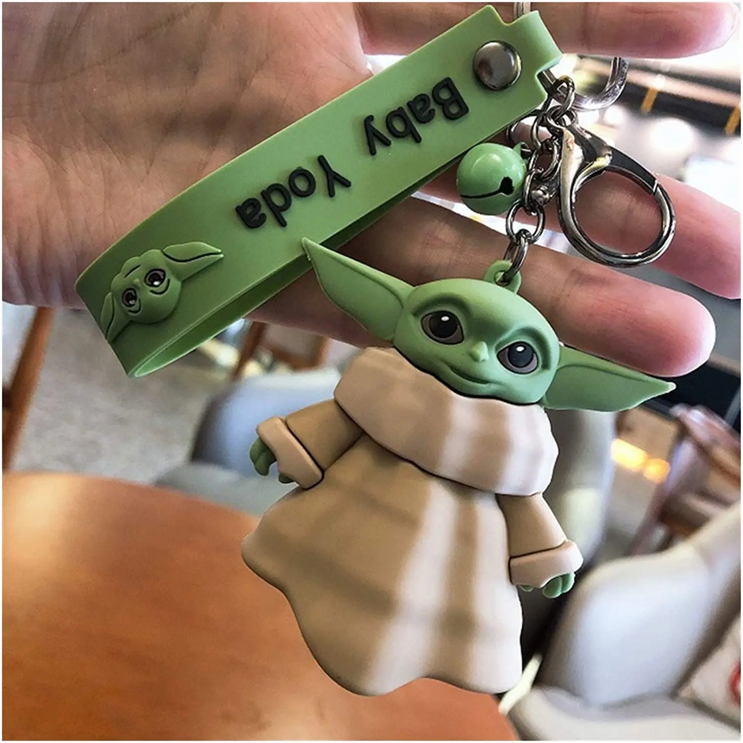 Cartoon Baby Yoda Keychain Cute Star Wars Key Chain Mandalorian Action Figure Model Doll Childer Kids Boy Girl Toy Birthday Gift Action Figures Aliexpress