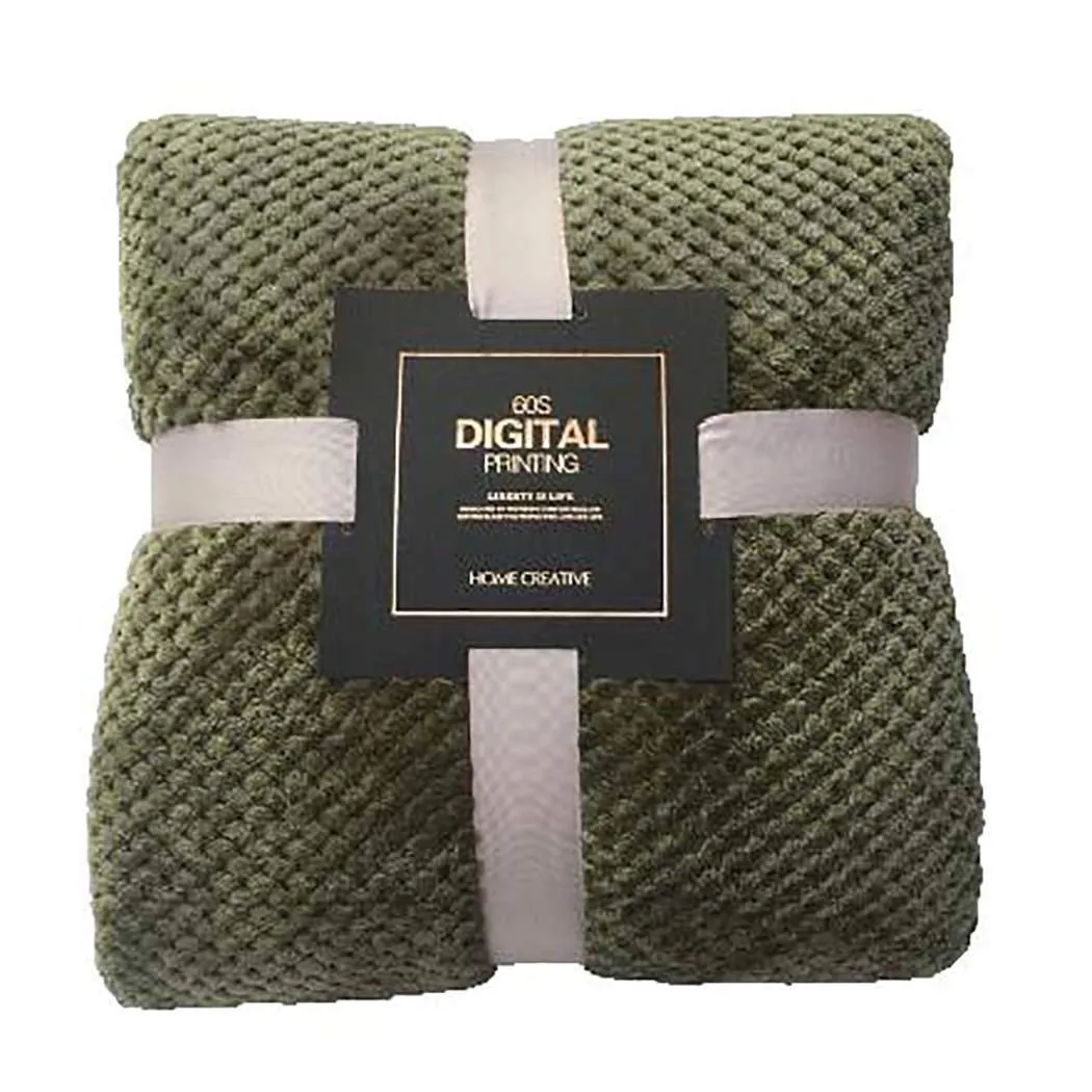 

Soft Warm Fleece Flannel Blankets For Beds Faux Fur Mink Throw Solid Color Sofa Cover Thick Breathable Winter Warm Blankets