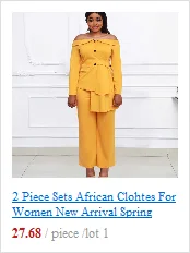 2 Two Piece Set Spring Clothes African Dresses for Women 2022 Dashiki Fashion Chiffon Short Top And Pants Femme Sets Pants Suits african dress style