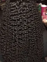 Mechones de pelo humano Remy con Perla Negra y ondas profundas, mechones de 30 pulgadas con cierre, 3 mechones