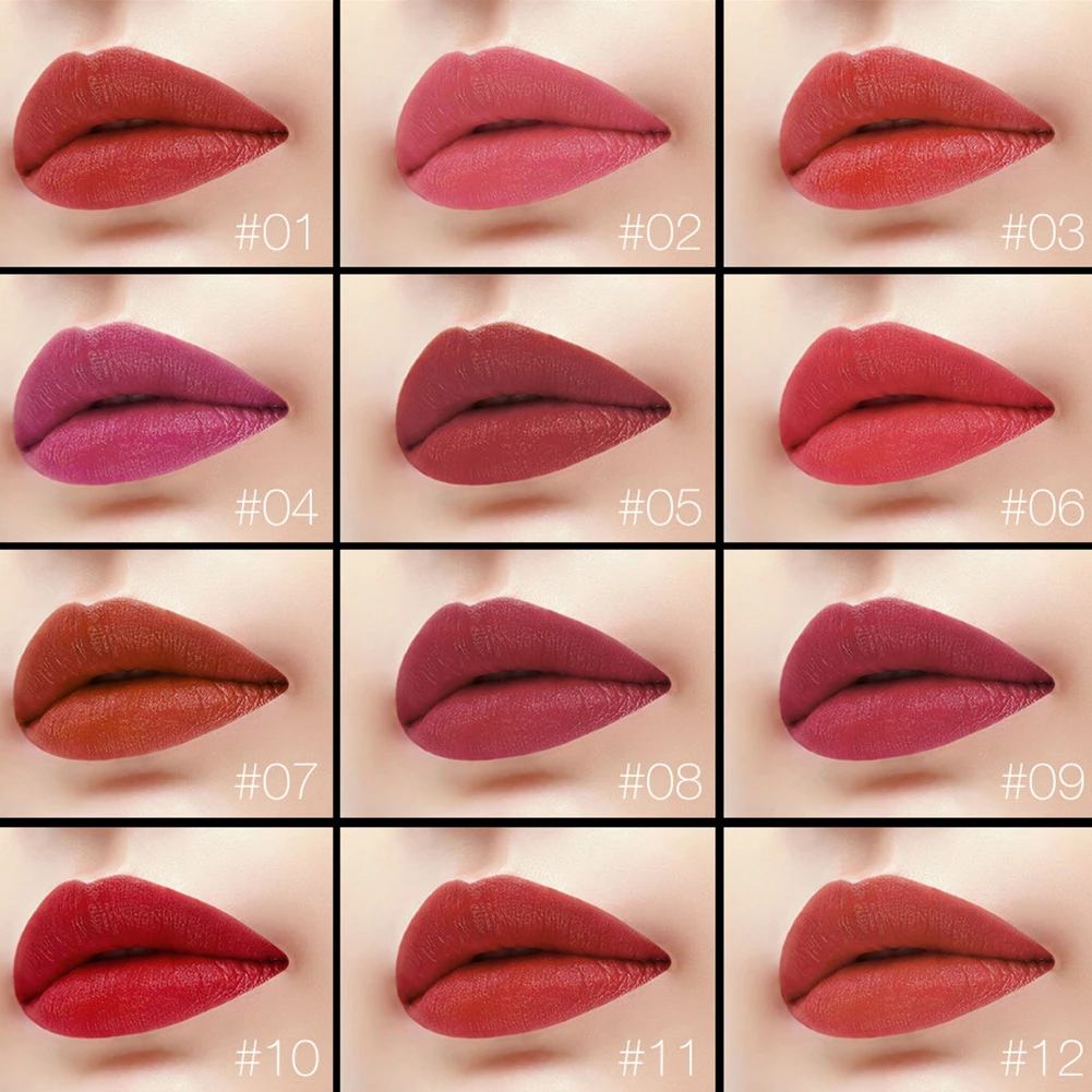 O. TWO. O Макияж матовая губная помада водостойкая Make Up Batom Maquiagem Rouge A Levre Косметическая стойкая Красная губная помада Batom Tint