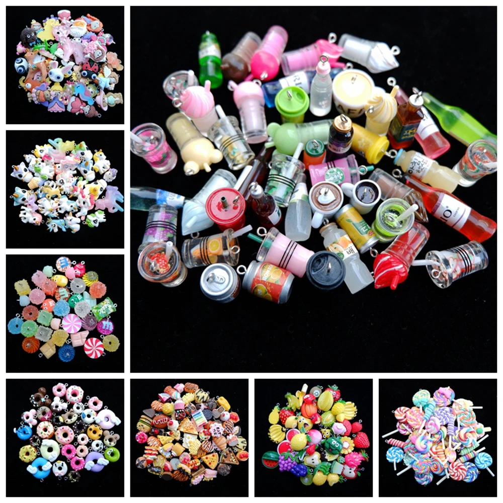 10pcs 23 Cm Mix Set Charms Pendants For Handmade Decoration Bracelets