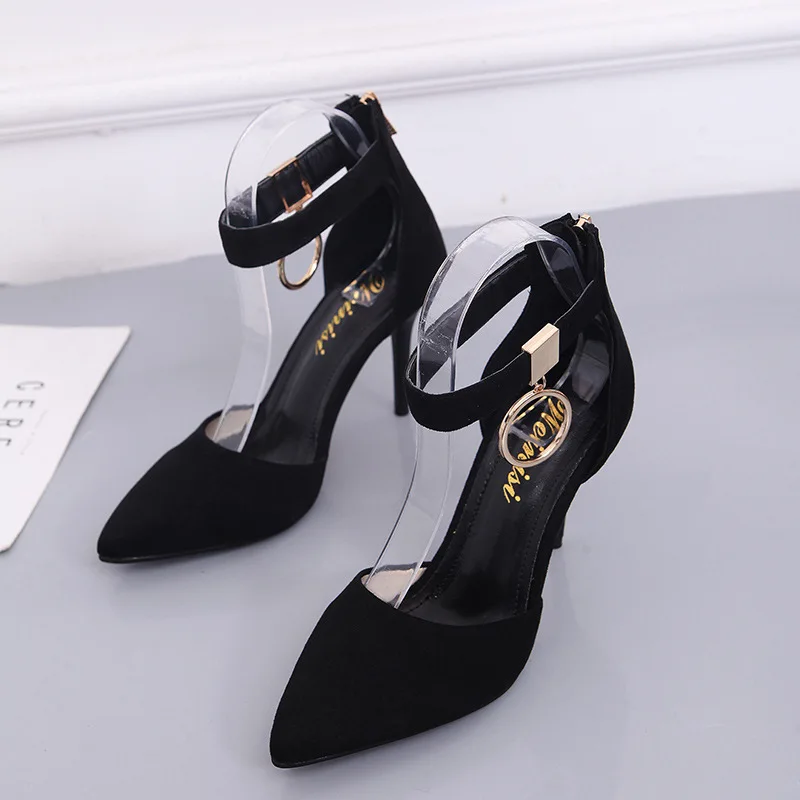 

Women's Fashion Sandals High Heel Shoes Fashion 2019 Hot Selling Large Size WOMEN'S Shoes