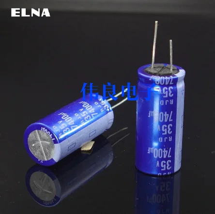 2PCS New ELNA35V7400UF Fever Capacitor instead of 6800UF | Электроника