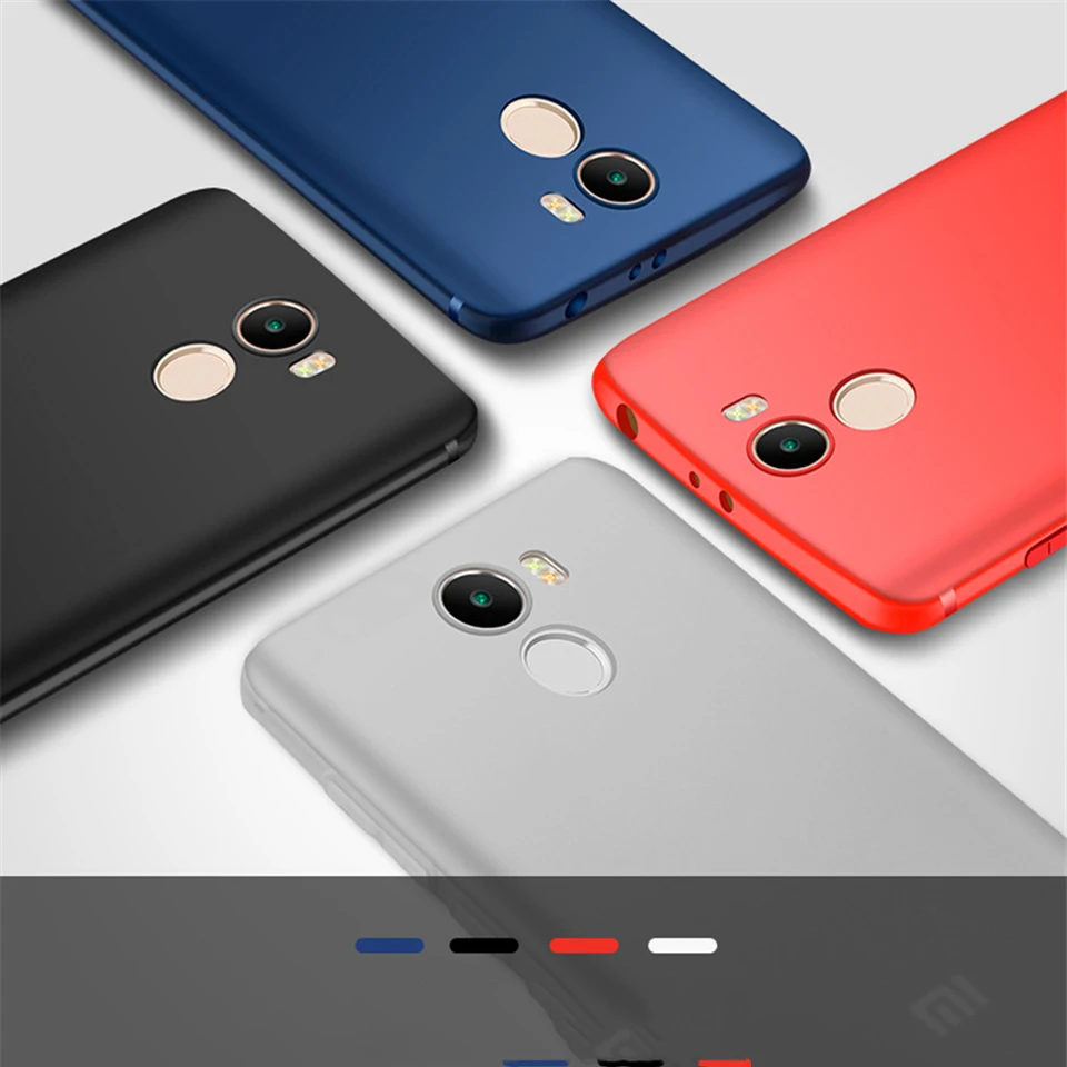 Матовый ТПУ чехол для XiaoMi A2 A1 8 SE силиконовый мягкий Caso fundas RedMi 6 Pro 4A 5A 6A 4x Note 4 5 Plus S2 Y1