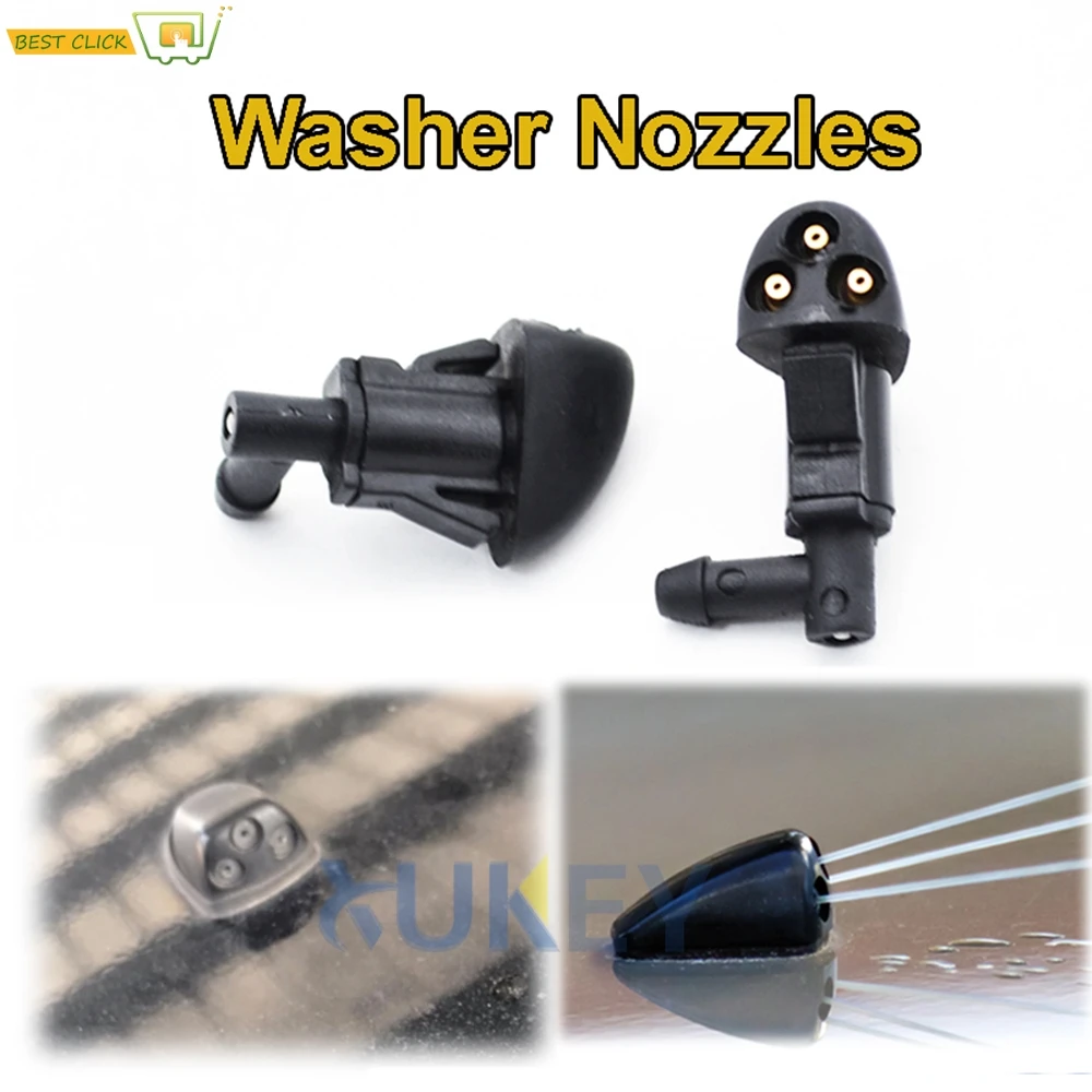 

Misima x2 Front Windscreen Wiper Washer Jet Spray Nozzle For Chevrolet cruze MK1 2016 2015 2014 2013 2012 2011 2010 2009 2008