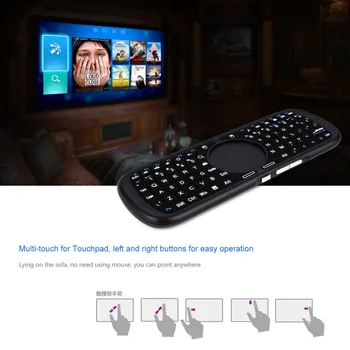 

Mini 2.4Ghz Wireless Bluetooth Null Mouse Keyboard For Bluetooth Enabled Devices English Spanish French Three keyboards
