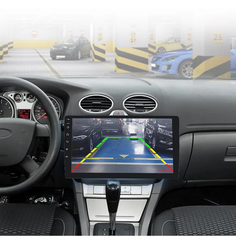 cheap NEW 9 INCH Android 8.1 GPS Navigation Autoradio Multimedia DVD Player Bluetooth WIFI MirrorLink OBD2 Universal 2Din Car Radio fo