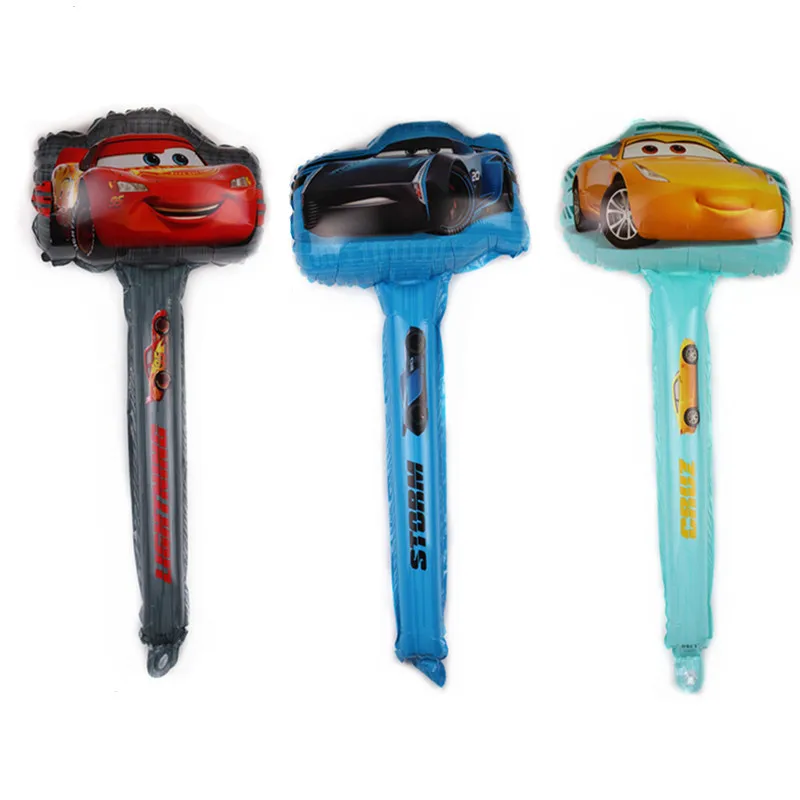 Disney McQueen 1 шт. мультяшный гоночный автомобиль фольгированные воздушные шары