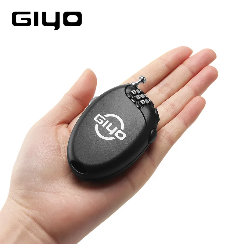 Замок велосипедный GIYO с паролем защита от кражи ранец для горного велосипеда