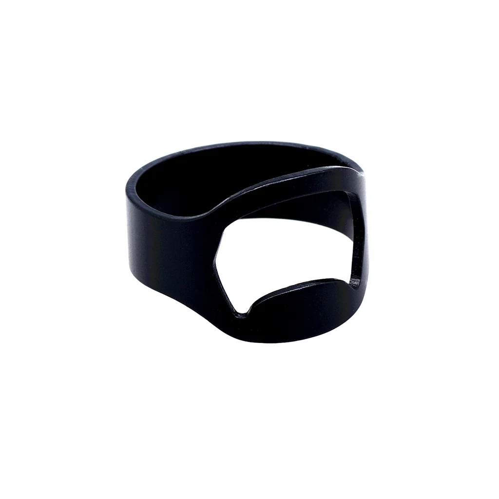 1pcs 22mm Multi-function Ring-Shape Beer Opener Finger Ring Bottle Opener Stainless Steel Ring Bier Open Tool For Bar Home Party