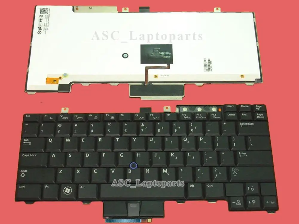 Новая клавиатура США для ноутбука Dell Latitude E6400 E6410 E6500 Precision M2400 M2500 M4500 с подсветкой