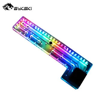 

BYKSKI Acrylic Waterway Board Solution for INWIN 805 case ,support ddc pump ,reservoir replace water tank RGV-INW-805