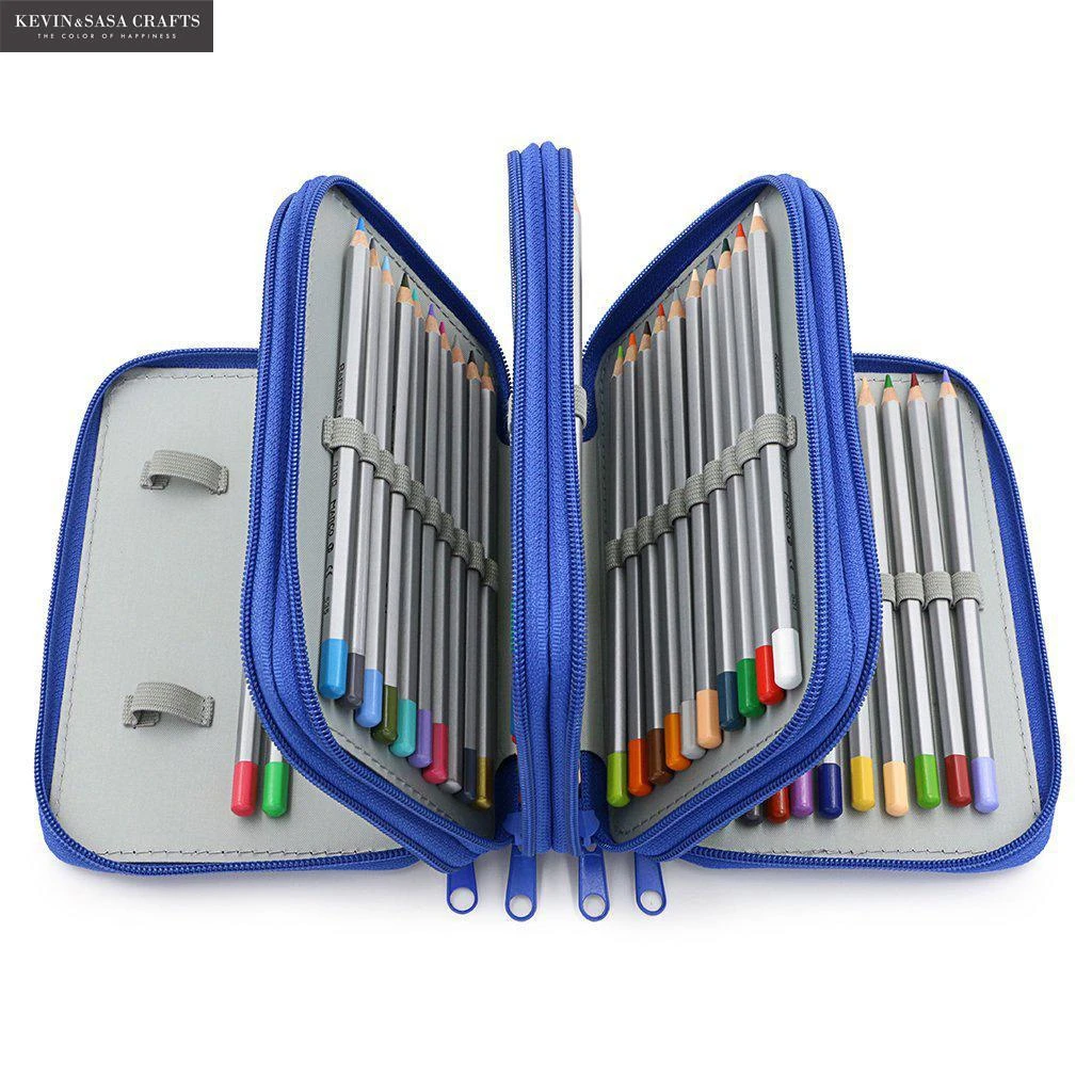 Estuche para lápices Super grande, portalápices de tela de calidad, material escolar, papelería, caja escolar, 72 Uds.|Estuches escolares| - AliExpress