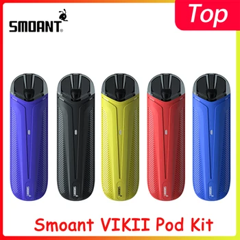 

Smoant VIKII Pod Kit With Built-in 370mAh Battery & 2ml Pod Capacity Electronic Cigarette Vape Kit VS Elven Pod Kit