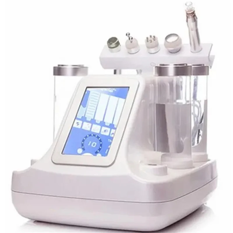 5 с 1 небольшим пузырьковым ультразвуком RF Bio lifting Spa глубокое очищение лица