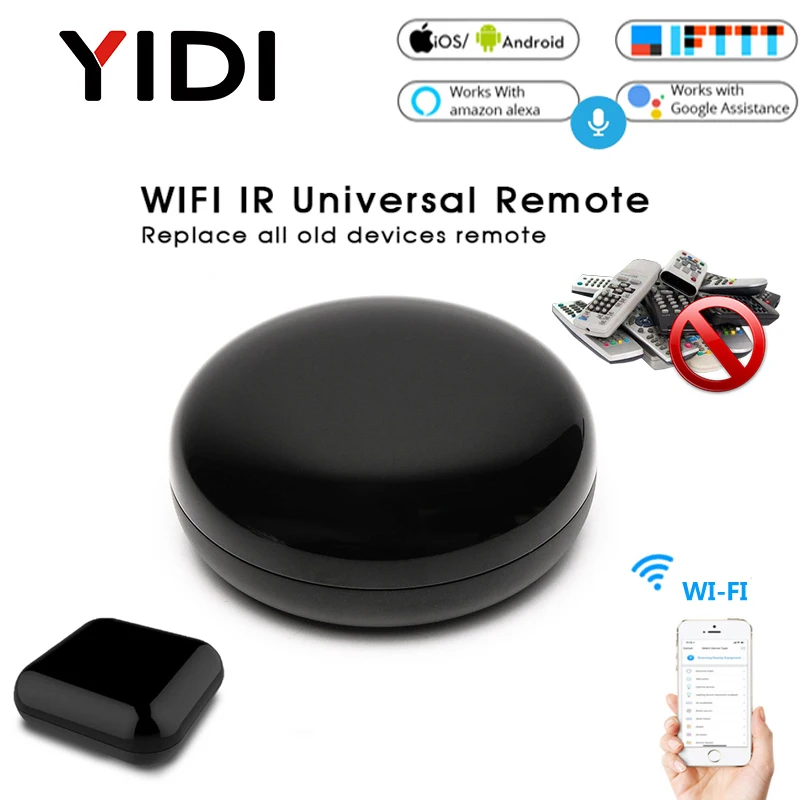 Wi-Fi умный ИК-пульт дистанционного управления UFO-R1 Инфракрасный Универсальный Smart Life Tuya приложение управление один для всех управления ТВ