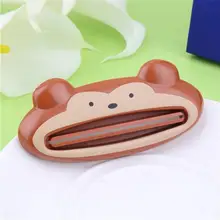 Мультфильм зубная паста тюбик соковыжималка Легкий дозатор прокатки держатель Ванная комната OL