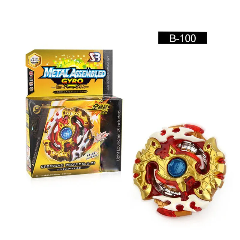 B 100 SPRIGGAN REQUIEM O.Zt starter Bey Blade blades metal fusion bayblade с пусковым устройством высокая