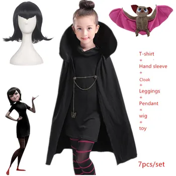 

The New Christmas halloween costumes for girls Carnival Mavis Cosplay Fancy dress Vampire child adult women