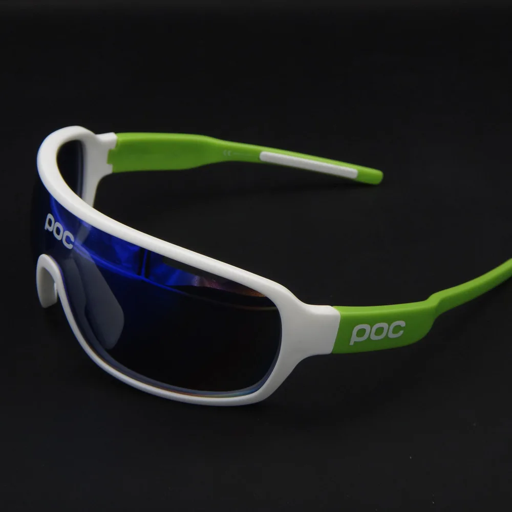 POC Men Cycling Sunglasses Polarized Sports Glasses Men Women Mountain Road Bike Eyewears MTB Bicycle Protective Goggles Gafas