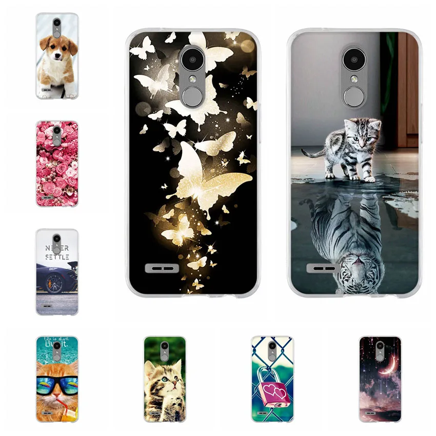 Для LG K10 K420N K430DS чехол с принтом героями мультфильмов чехол-накладка Мягкий