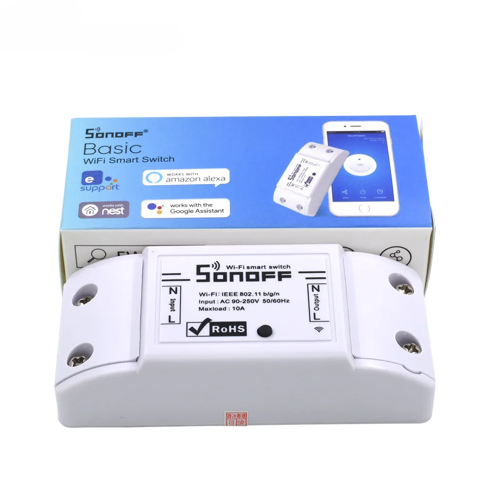 

Wireless Wifi Switch Remote Control Automation Module DIY Timer Universal Smart Home with Smart Life for Alexa IFTTT Google Home