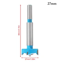 Woodworking Hole Saw Drill Bit Set - Precision Cutters for Wood Perforation (27mm)