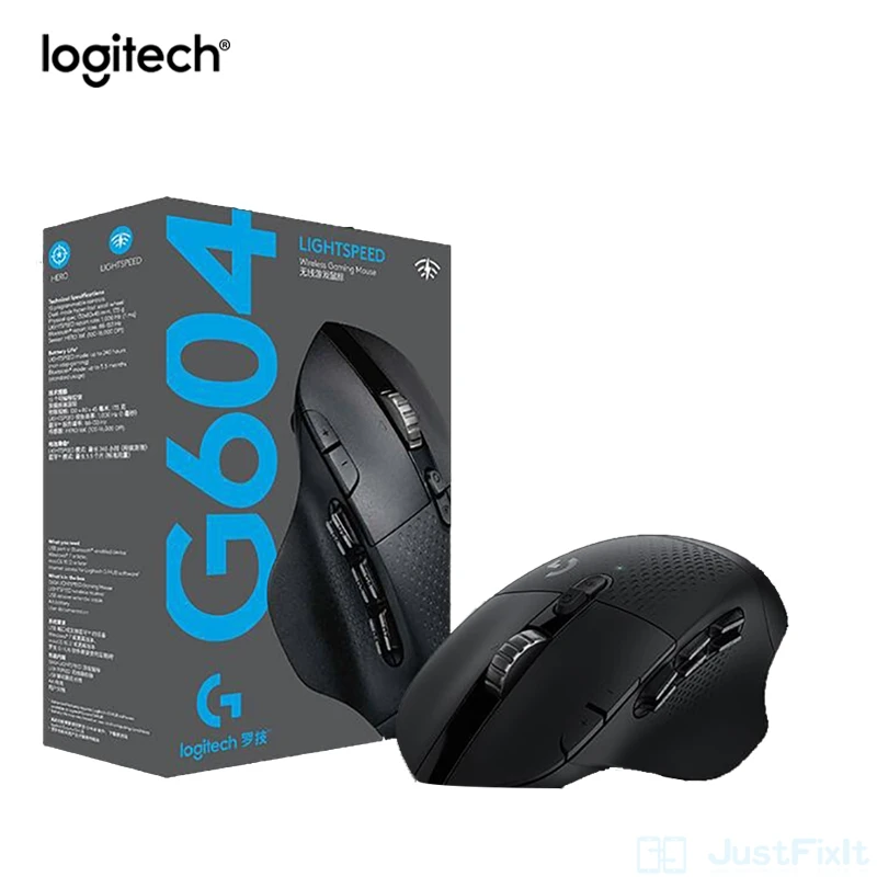 Logitech G604 Lightspeed Wireless Gaming Mouse Dpi Hero 16k Sensor Mp Suitable For Gamers Overwatch Lol Csgo Mice Aliexpress