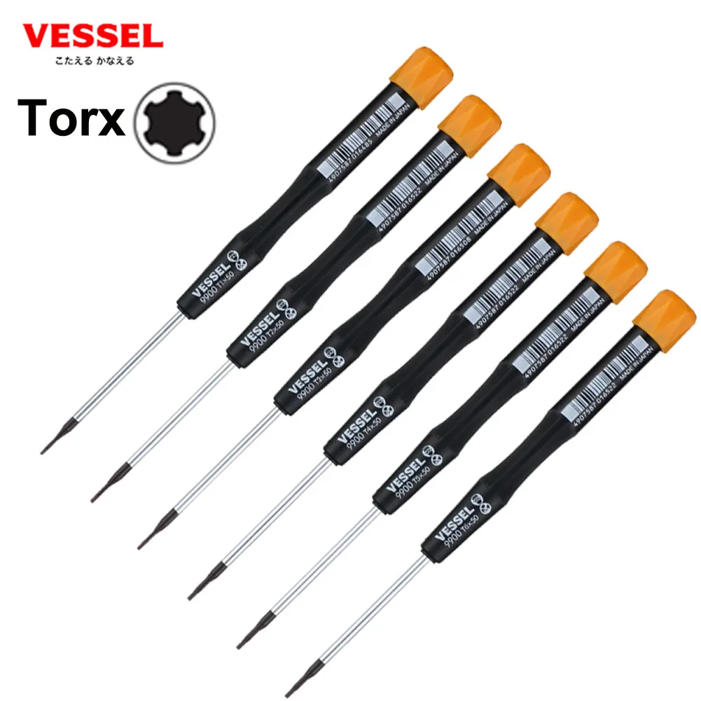 1 шт. оригинальный японский сосуд 9900TX Torx отвертка ремонт ручные инструменты для T1