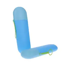 2 шт. чехол для зубной щетки с вешалкой портативная пластиковая подставка для зубной пасты коробка для Каппа путешествия Туризм Кемпинг