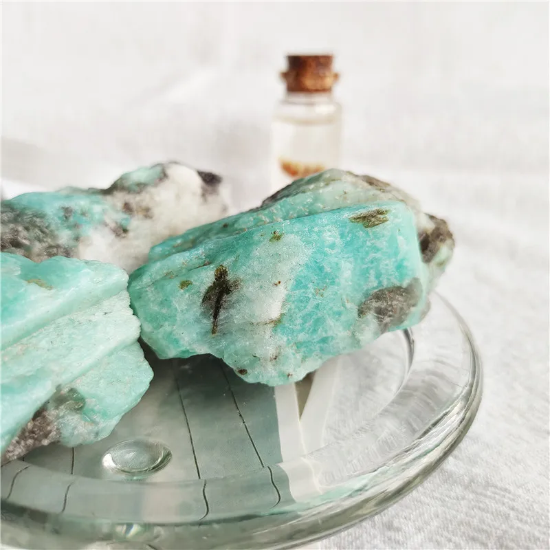 Sell 200g High Quality Gemston Spiritual Raw Caribbean Calcite Rough Stone For Christmas Decorations 5