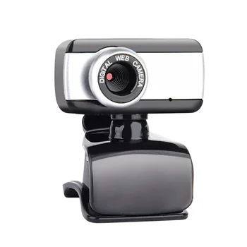 

S100 USB Recording 480P Webcam Camera for Desktop Laptop Webcam Computer PC Web Camera with Microphone for Home Office Study Gam