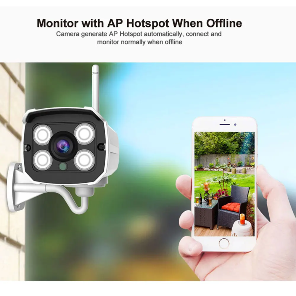 Sricam Outdoor 4/9CH IP Camera Kit Waterproof HD 3.0MP Surveillance CCTV ONVIF Bullet Wifi Camera W