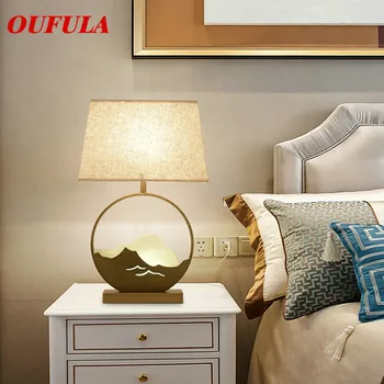 

DLMH Table Lamp Desk Light Modern Contemporary Office Creative Decoration Fabric for Foyer Living Room Bed Room Hotel