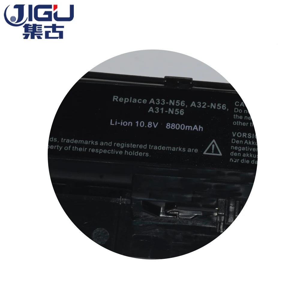 JIGU оптовая продажа новых 12 ячеек батареи ноутбука A31 N56 A32 для Asus N46 N46v N46VJ N56D N56V N76