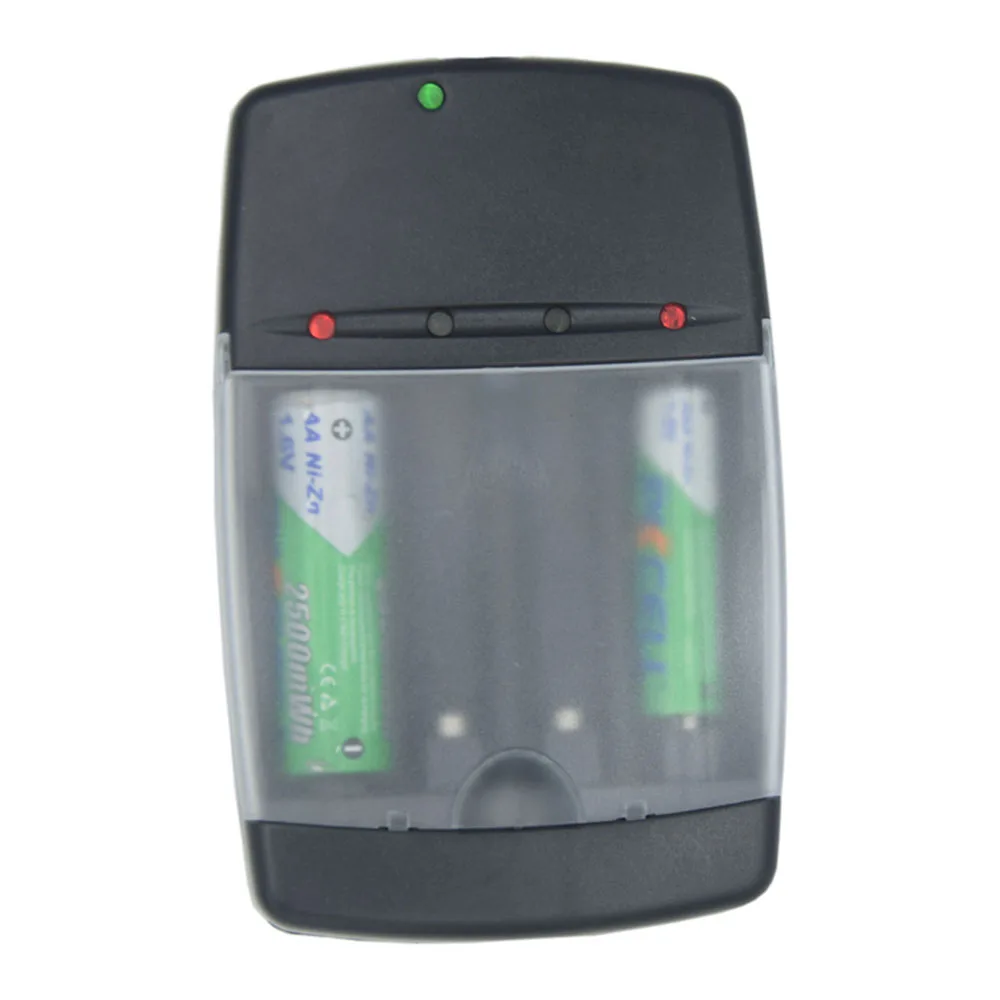 Independent Four Slots LED Display AA AAA AAAA NiZn 1.6V Rechargeable Battery USB Smart Charger With Car EU US Adaptor BC4Z battery charger,battery charger adapter