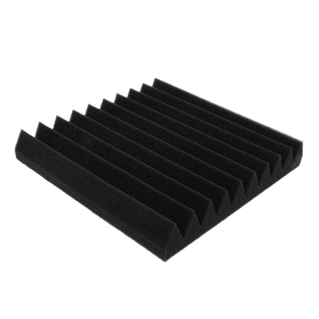 Acoustic Foam Soundproofing Noise Dampening Sponge Panels Pad for Recording Studios Home Theaters KTV 11.81 x 11.81inch