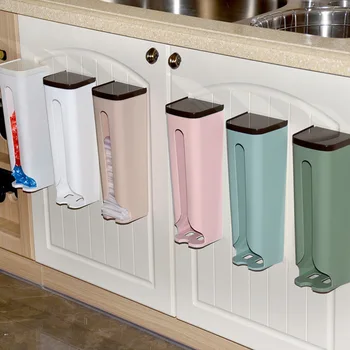 

Creative Kitchen Plastic Bag Storage Box Garbage Bag Shoe Cover Extract Box Debris Finishing Box Plastic Bag Storage Box
