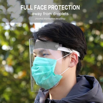 

5PC Face Sheild Visiere Protectionl Cocina Accesorios face sheild plastic For Home Kitchen Tools protector facial transparente