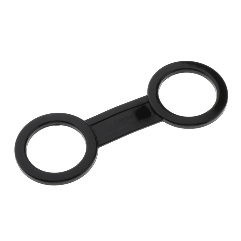 Scuba Diving Snorkel Strap Keeper Breathing Tube Buckle Holder - Universal fit - Black Scuba Diving Snorkel Strap Keeper Breathing Tube Buckle Holder - Universal fit - Black